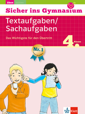 cover image of Klett Sicher ins Gymnasium Textaufgaben / Sachaufgaben 4. Klasse